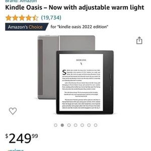 Kindle Oasis 2022 Edition